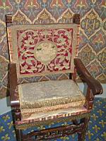 Blois, Chateau, Mobilier, Fauteuil